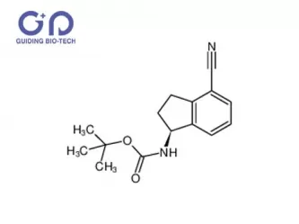 Tert-butyl N-[(1S)-4-cyano-2,3-dihydro-1H-inden-1-yl]carbamate,CAS No.1306763-31-4