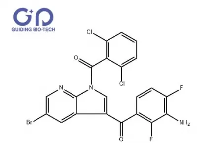 (3-(3-amino-2,4-difluorobenzoyl)-5-bromo-1H-pyrrolo[2,3-b]pyridin-1-yl)(2,6-dichlorophenyl)methanone,CAS No.2409141-17-7