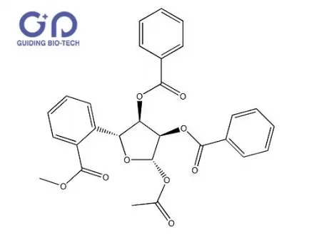 β-D-Ribofuranose 1-acetate 2,3,5-tribenzoate,CAS No.6974-32-9