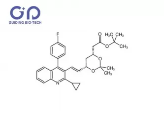 tert-butyl (3R,5S,6E)-7-(2-cyclopropyl-4-(4-fluorophenyl)quinolin-3-yl)-3,5-isopropylidenedioxy-6-heptenoate,CAS No.147489-06-3