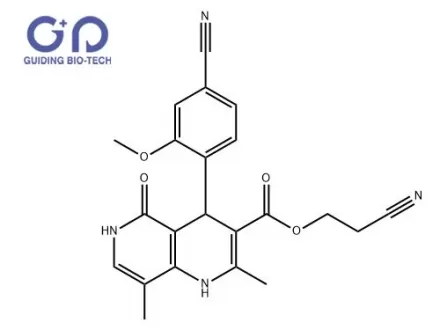 CAS No.1050477-43-4,2-Cyanoethyl 4-(4-cyano-2-methoxyphenyl)-1,4,5,6-tetrahydro-2,8-dimethyl-5-oxo-1,6-naphthyridine-3-carboxylate