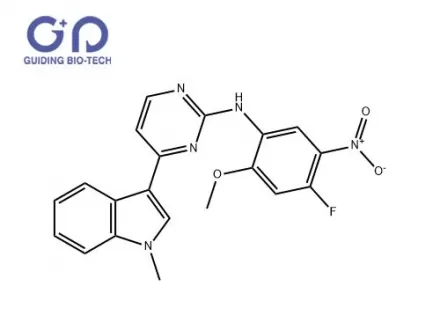 CAS No.1421372-94-2,N-(4-Fluoro-2-methoxy-5-nitrophenyl)-4-(1-methyl-1H-indol-3-yl)-2-pyrimidinamine