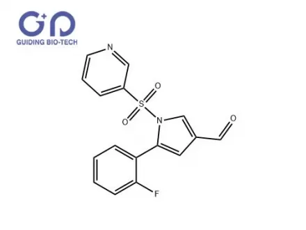 5-(2-Fluorophenyl)-1-(pyridin-3-ylsulfonyl)-1H-pyrrole-3-carbaldehyde,CAS No.881677-11-8