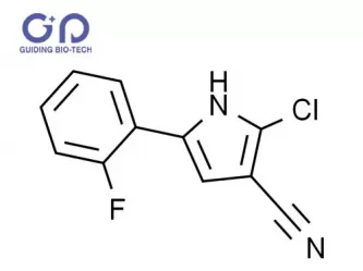 2-chloro-5-(2-fluorophenyl)-1H-pyrrole-3-carbonitrile,CAS No.1240948-72-4