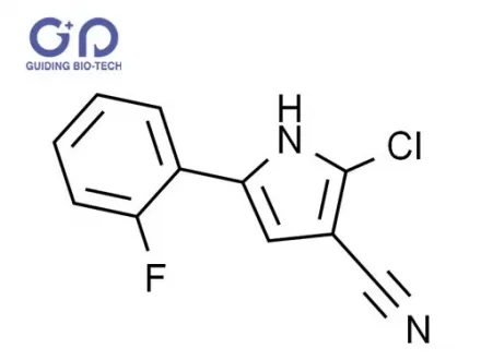 2-chloro-5-(2-fluorophenyl)-1H-pyrrole-3-carbonitrile,CAS No.1240948-72-4